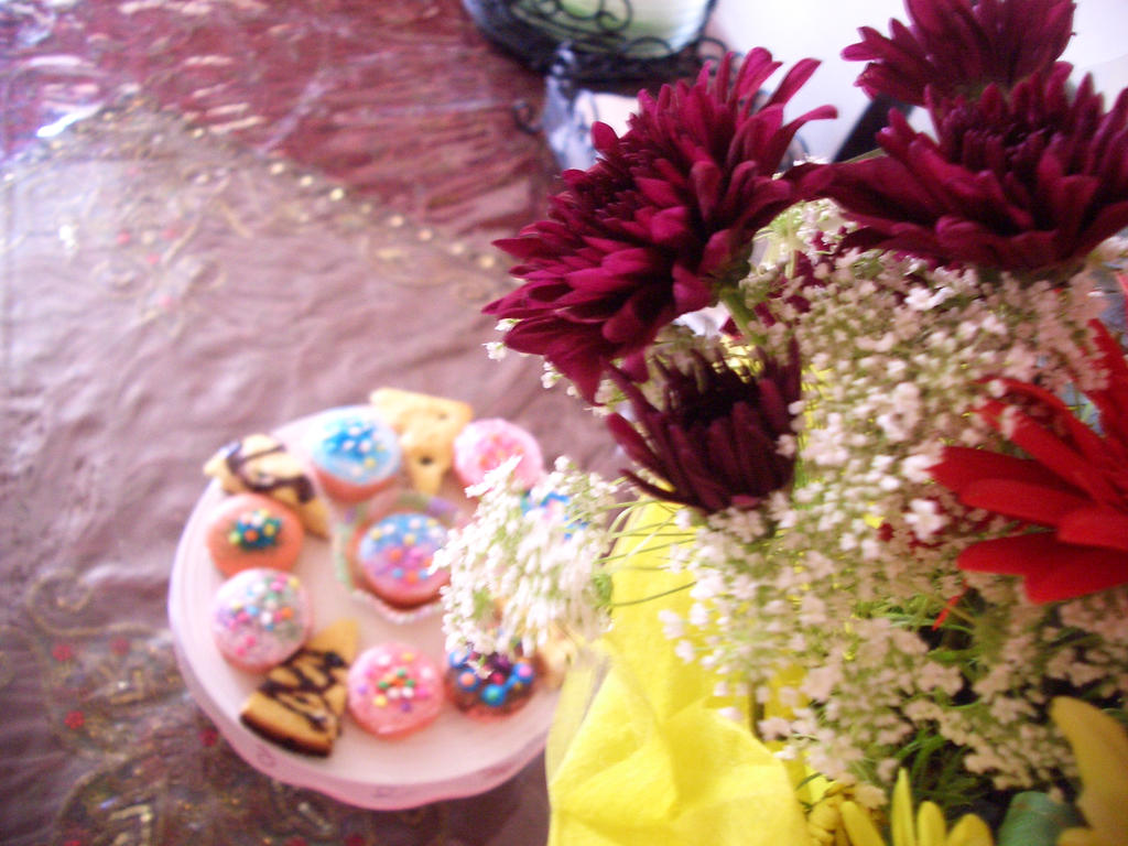 i made cupcakes on mothers day