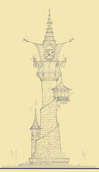 Tower clock 1S