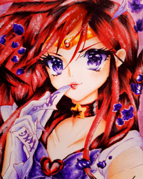 Sailor Mars coloring