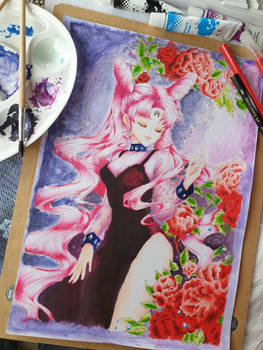 Black Lady Coloring