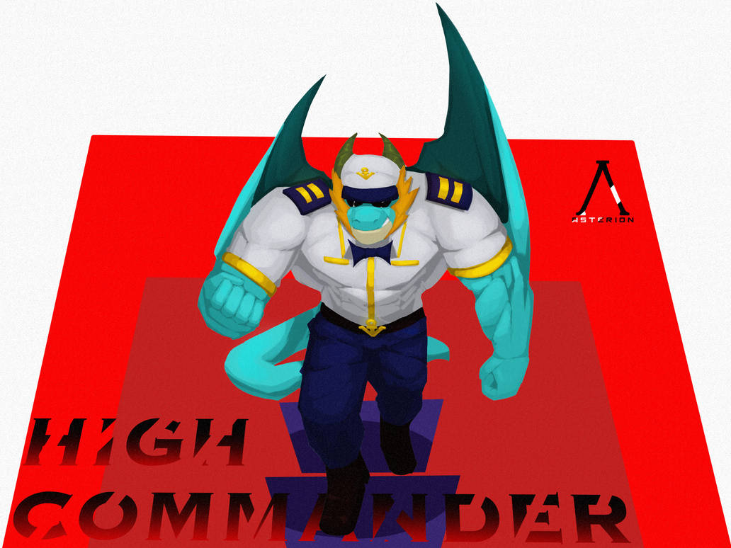 High Commander Dragon by AsterionToro on DeviantArt