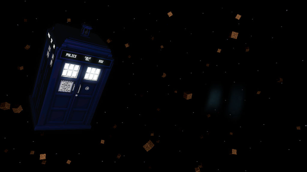 Minecraft TARDIS Render by Rage7800 on DeviantArt