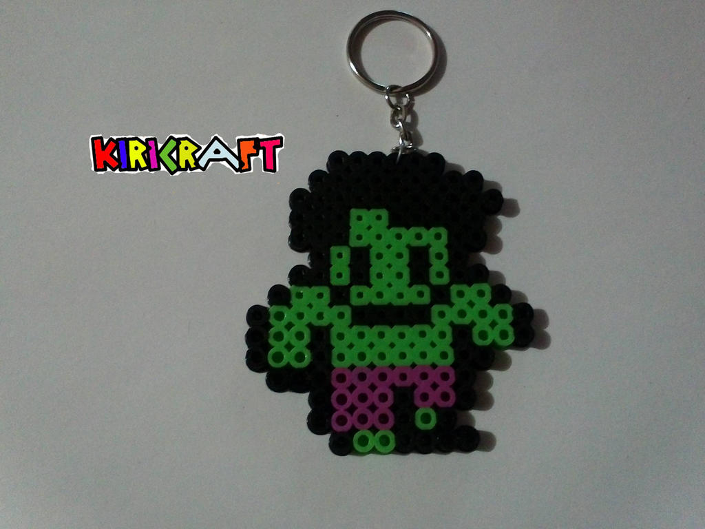 hulk perler beads