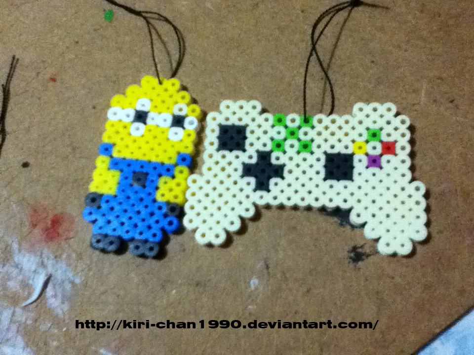 minion perler beads