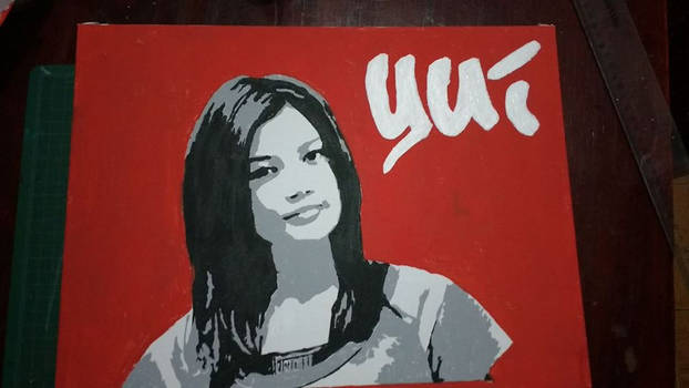 YUI YOSHIOKA stencil