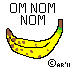 FREE USE ICON - Banana Noms