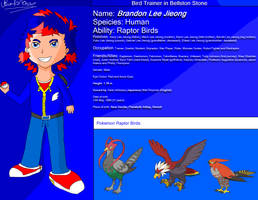 Brandon Lee Jieong the Raptor Bird Trainer
