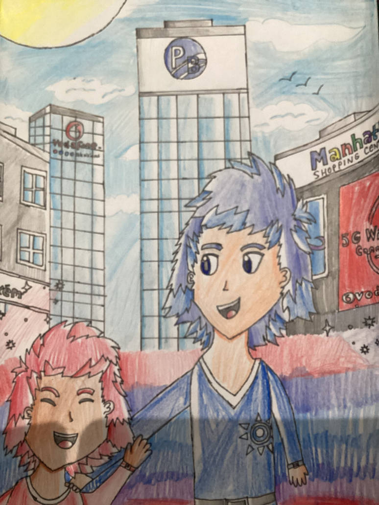 Toby and Brandon walking in the City by UmairYoKaiMon on DeviantArt