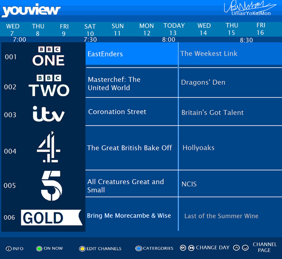 Youview TV Guide (1) by UmairYoKaiMon on DeviantArt