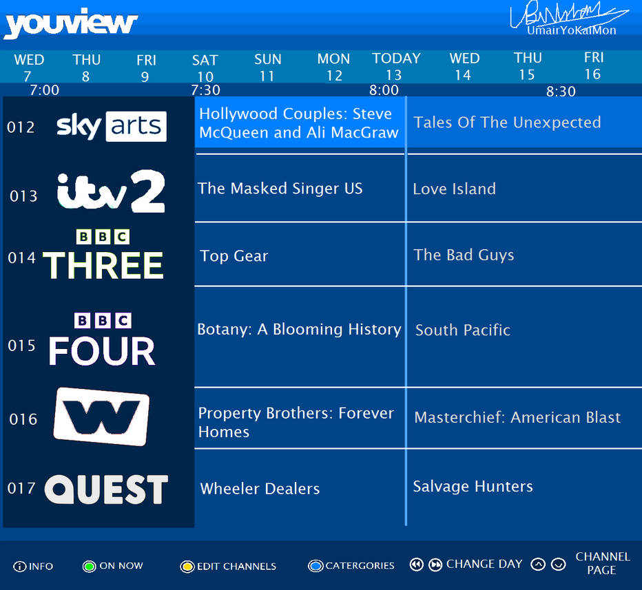Youview TV Guide (3) by UmairYoKaiMon on DeviantArt