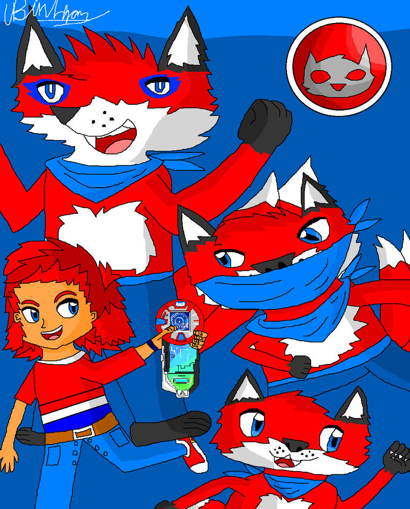 Toby and Foxymon's Evolution by ubinislam on DeviantArt