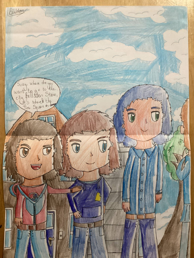 Toby wants to ask Suzy about the city of BSC by ubinislam on DeviantArt