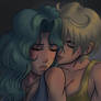 Haruka and Michiru Love