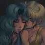 Haruka and Michiru Love