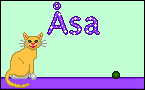 Glitter Cat for Asa