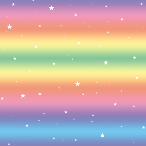 Rainbow Stars Background Small