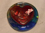 Resin heart circle