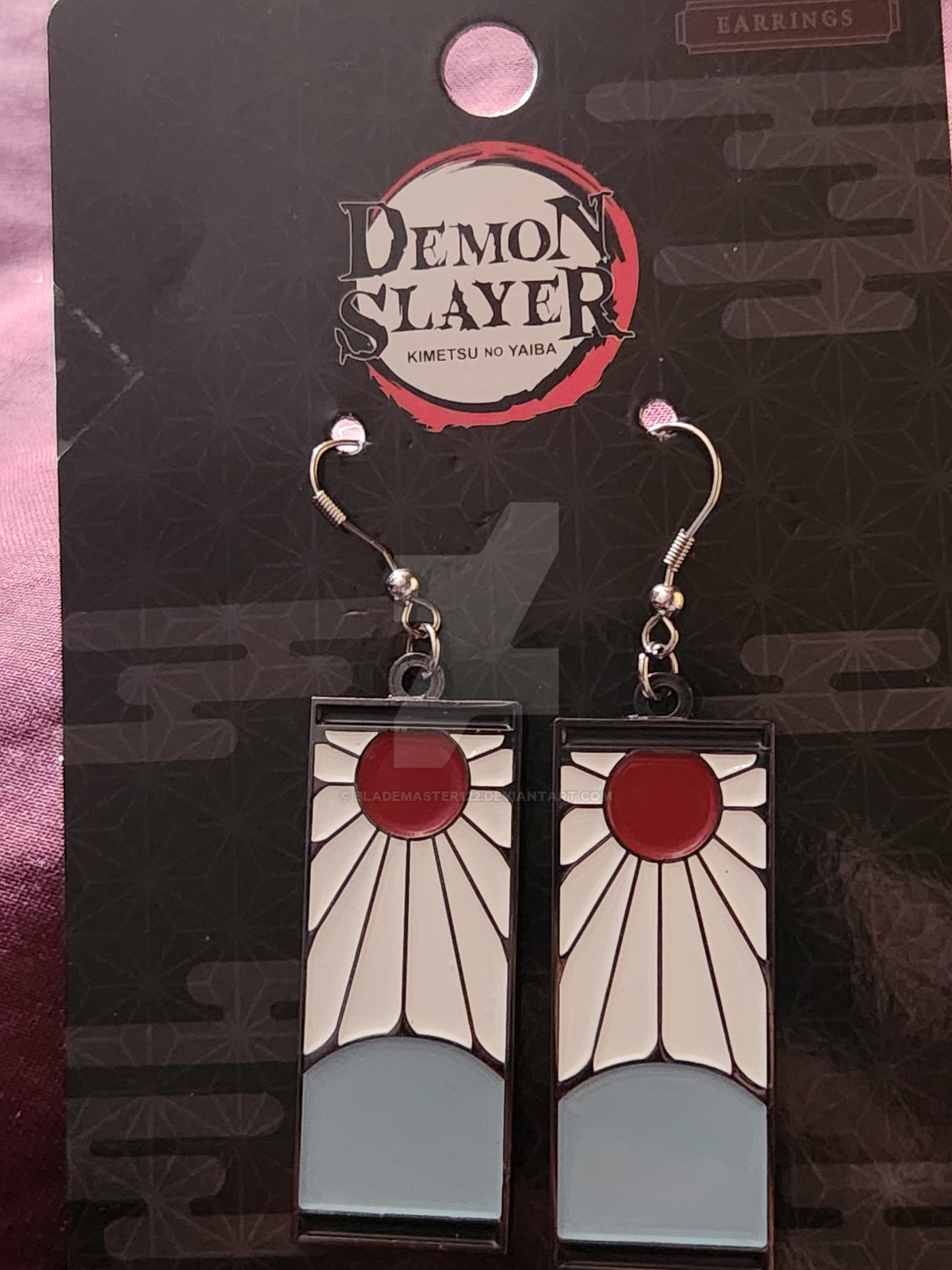 Tanjiro Earrings By BladeMaster122 On DeviantArt tanjiro-earrings-by-blademaster122-on-deviantart