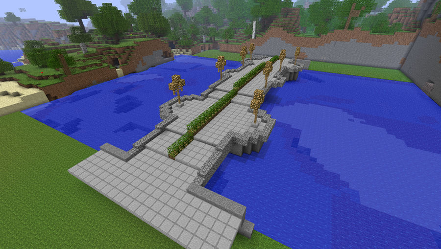Minecraft Stone Bridge By Nyl000 On Deviantart
