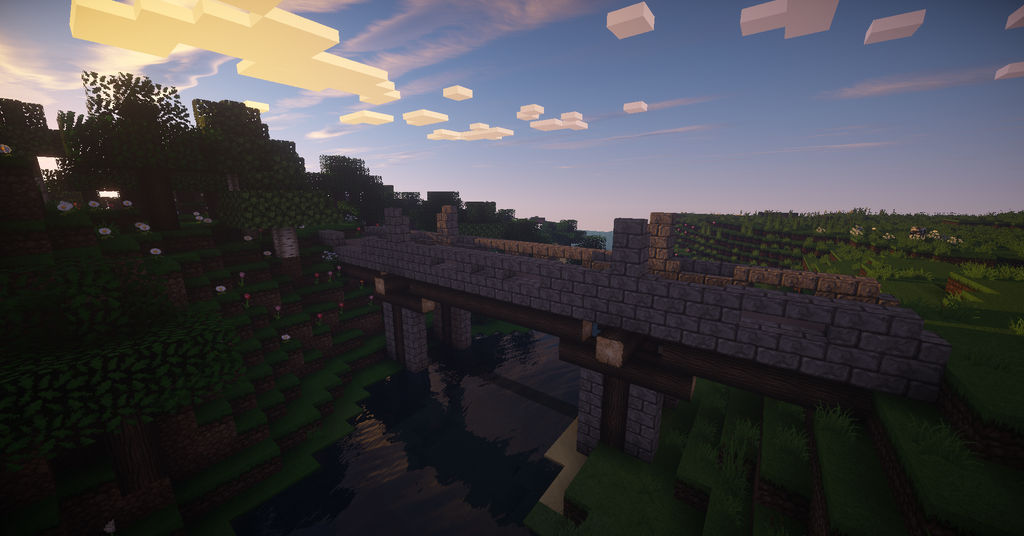 Bridge Minecraft Background Minecraft Bridge by nyl000 on DeviantArt