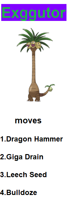 Exeggutor - Alola Form (Pokémon GO) - Best Movesets, Counters