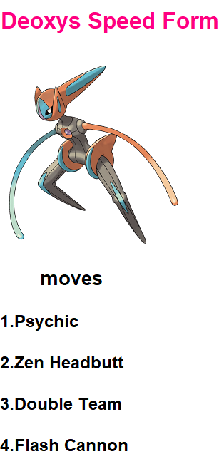 The best moveset for Deoxys in Pokemon GO