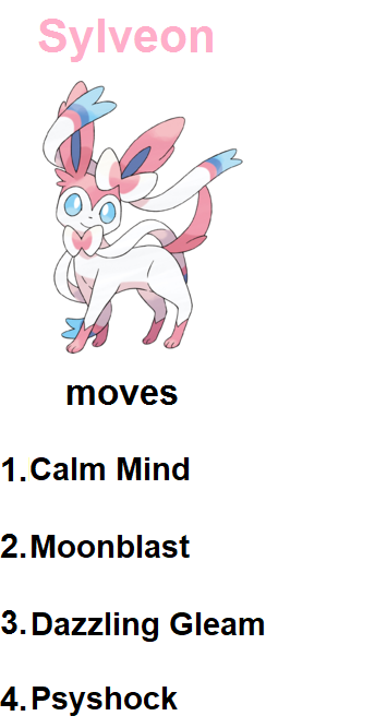 Mew moves(self picked) by RedDemonInferno on DeviantArt