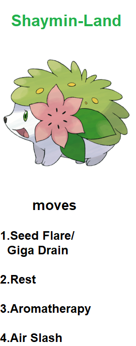 Shaymin-Land moves(Gen VIII) by RedDemonInferno on DeviantArt