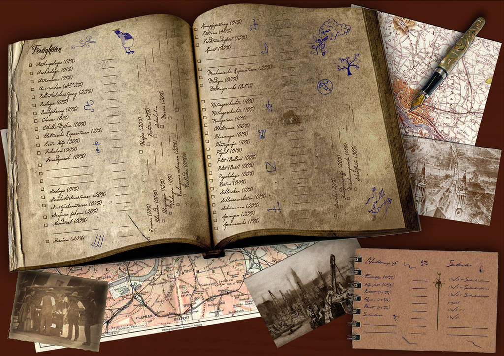 Cthulhu 1890 Character Sheet 2 by Astendarify
