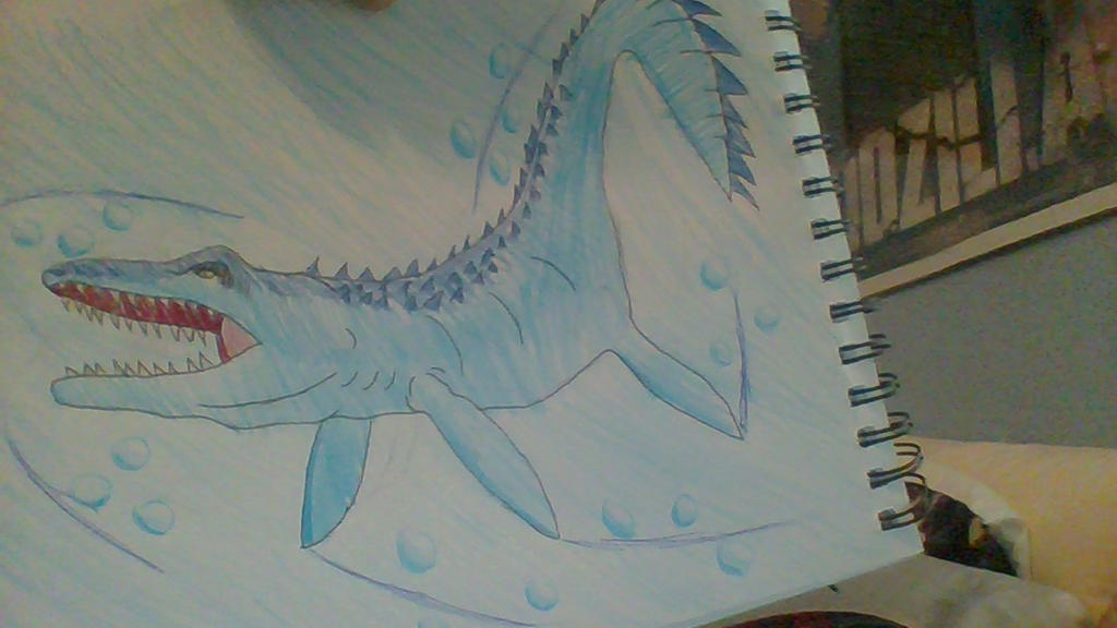 mosasaurus by christhebeastly1 on DeviantArt