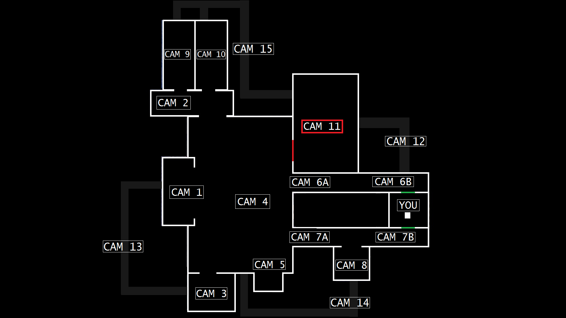 Camera Layout - Five Nights at AJ's by CountDerpy on DeviantArt