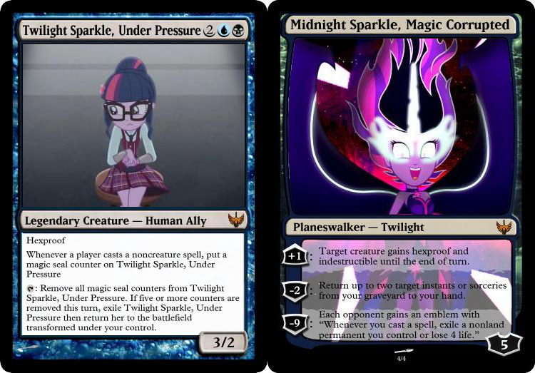 MLP Magic - Twilight Sparkle/Midnight Sparkle