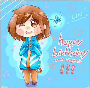Gift : Happy Birthday,Lin~!