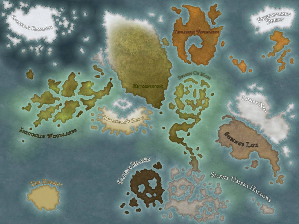 Vivea Map Vivenia World Map by ViveniaResources on DeviantArt
