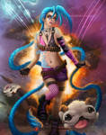 Jinx Fan Art by KonoArt