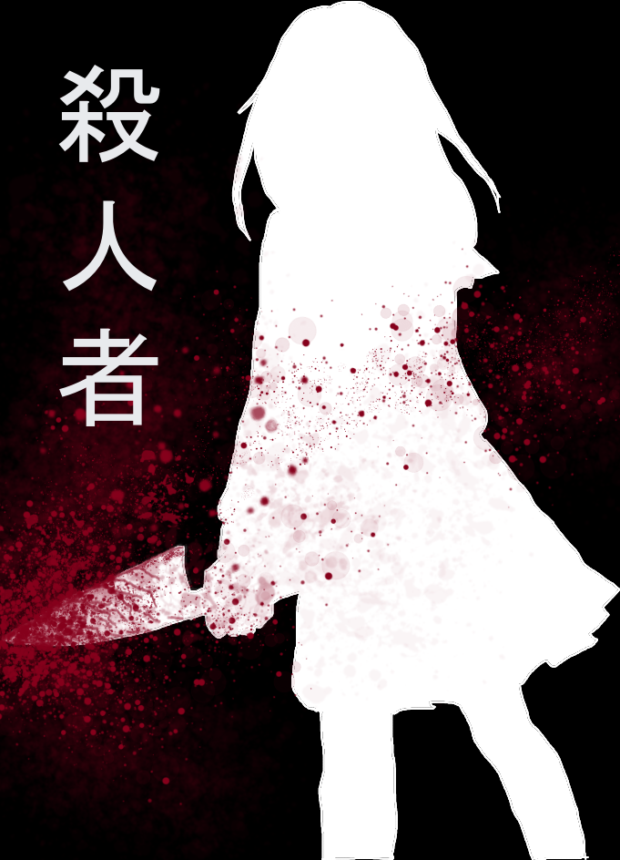 Murderer Anime Girl With Bloody Knife By Ecstx On Deviantart