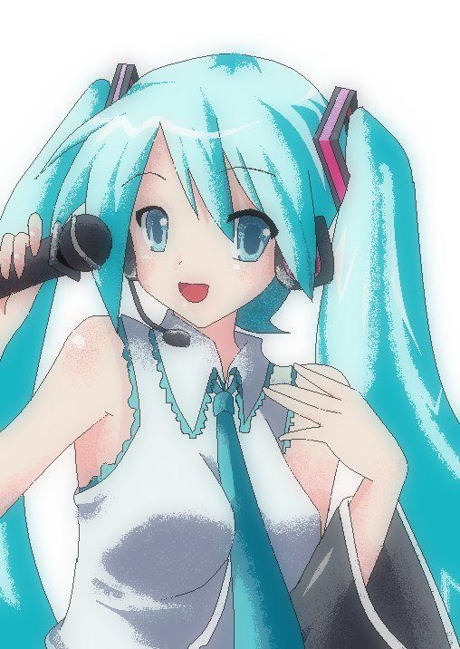 Hatsune Miku - MS paint