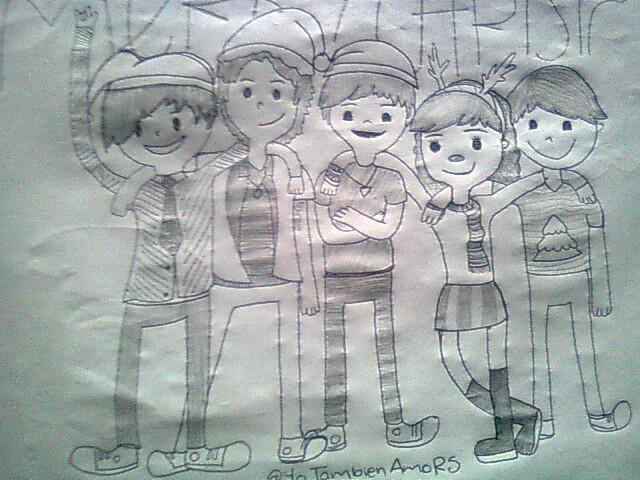R5 Draw of Christmas:3 by YoAmoR5 on DeviantArt