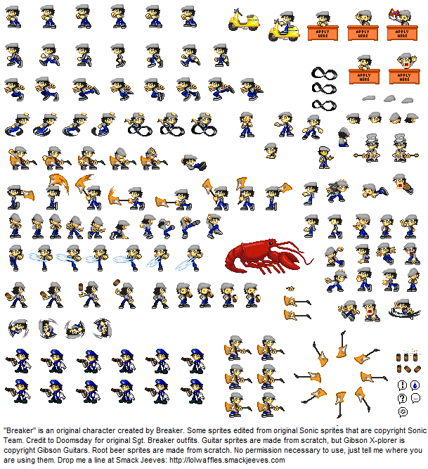 Sonic Sprite Pack - Colaboratory