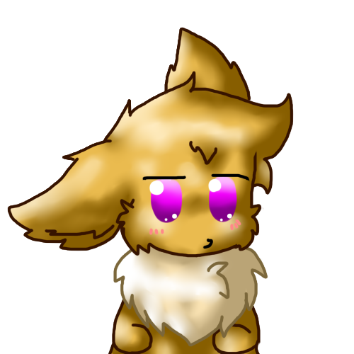 Chibi Eevee (Transparent background testing)