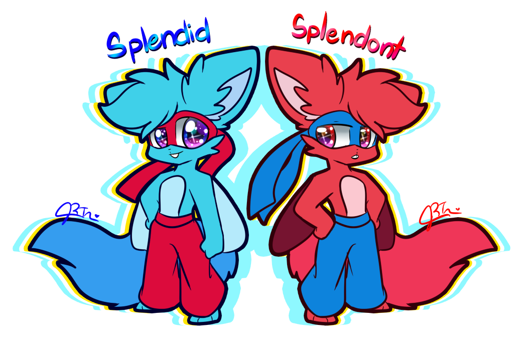 HTF : Splendid and Splendont by Xtremityy on DeviantArt