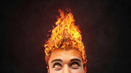 Fire Hair Effect