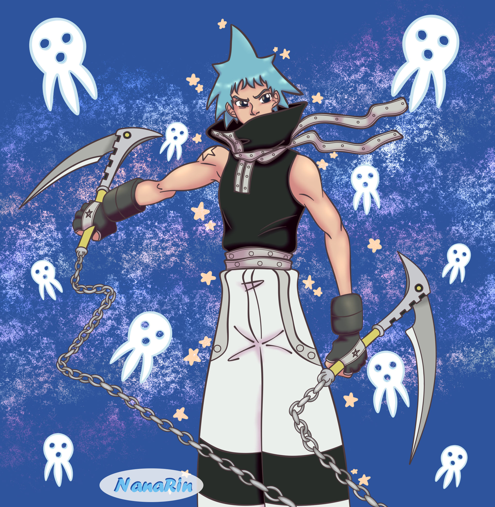 Soul Eater Black Star Weapon