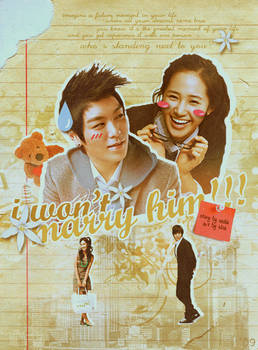 FF poster - I WON'T MARRY HIM