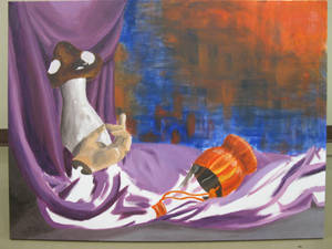 Intro. Painting: Still Life 3 WIP