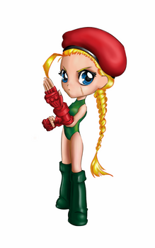 Cammy Street fighter Full-color Mini-Toon