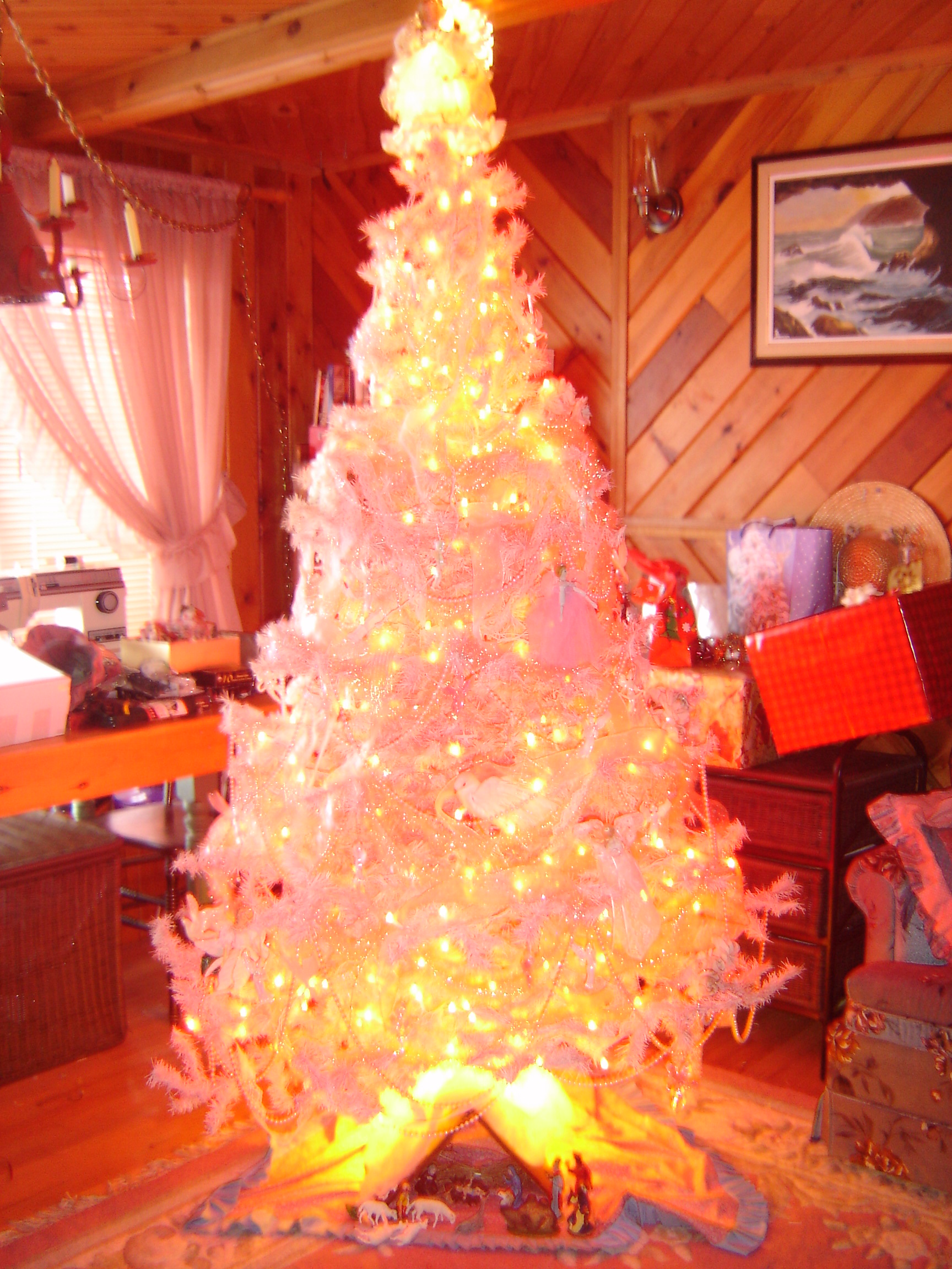 Pink Christmas Tree II