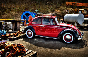 Red VW Bug