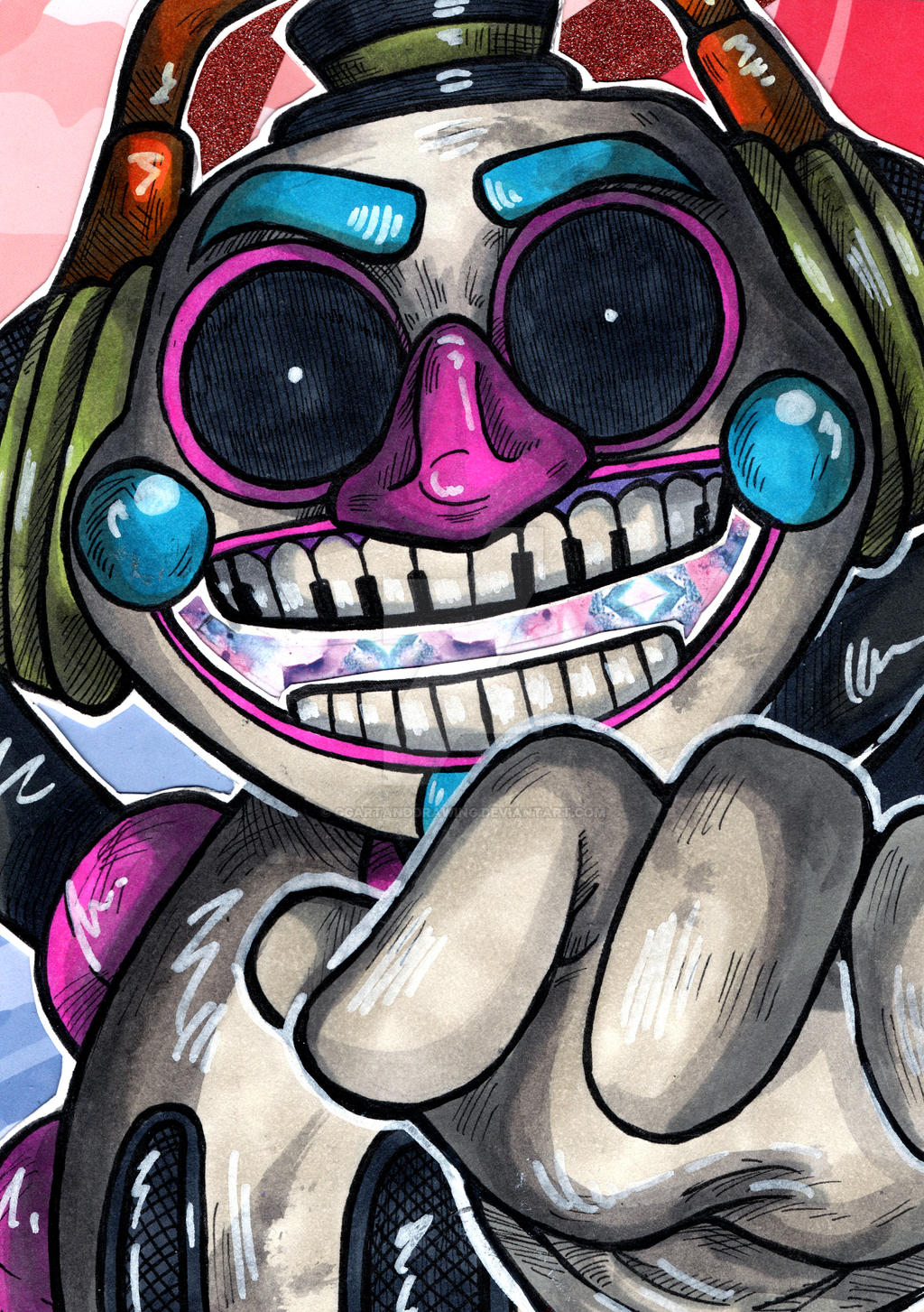 FNAF Dj MusicMan By GGArtandDrawing On DeviantArt fnaf-dj-musicman-by-ggartanddrawing-on-deviantart