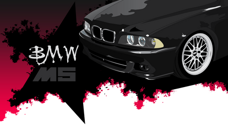 BMW M5  E39 vector